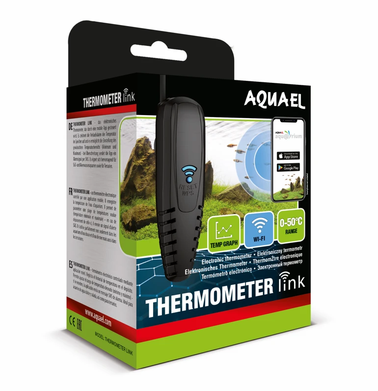 AQUAEL Thermomètre Link Thermomètre WiFi 4 AQUAEL Thermomètre Link Thermomètre WiFi – Image 2