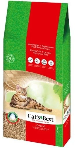 Cat's Best - Litière Végétale Original Pour Chat - 40L / 17,2kg 3 Cat's Best - Litière Végétale Original Pour Chat - 40L / 17,2kg