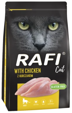 Dolina Noteci Rafi Croquettes Pour Chat Au Poulet 7kg.
