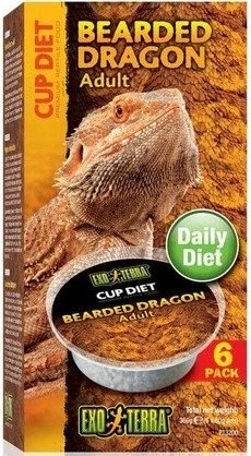 EXOTERRA Nourriture Pour Agames Barbus Adultes 6x60g