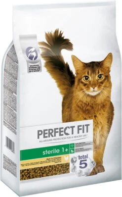 Perfect Fit™ - Aliment Complet Sec Pour Chats Adultes Après Castration, Riche En Poulet 7kg.