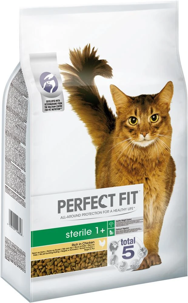 Perfect Fit™ - Aliment Complet Sec Pour Chats Adultes Après Castration, Riche En Poulet 7kg. 3 Perfect Fit™ - Aliment Complet Sec Pour Chats Adultes Après Castration, Riche En Poulet 7kg.