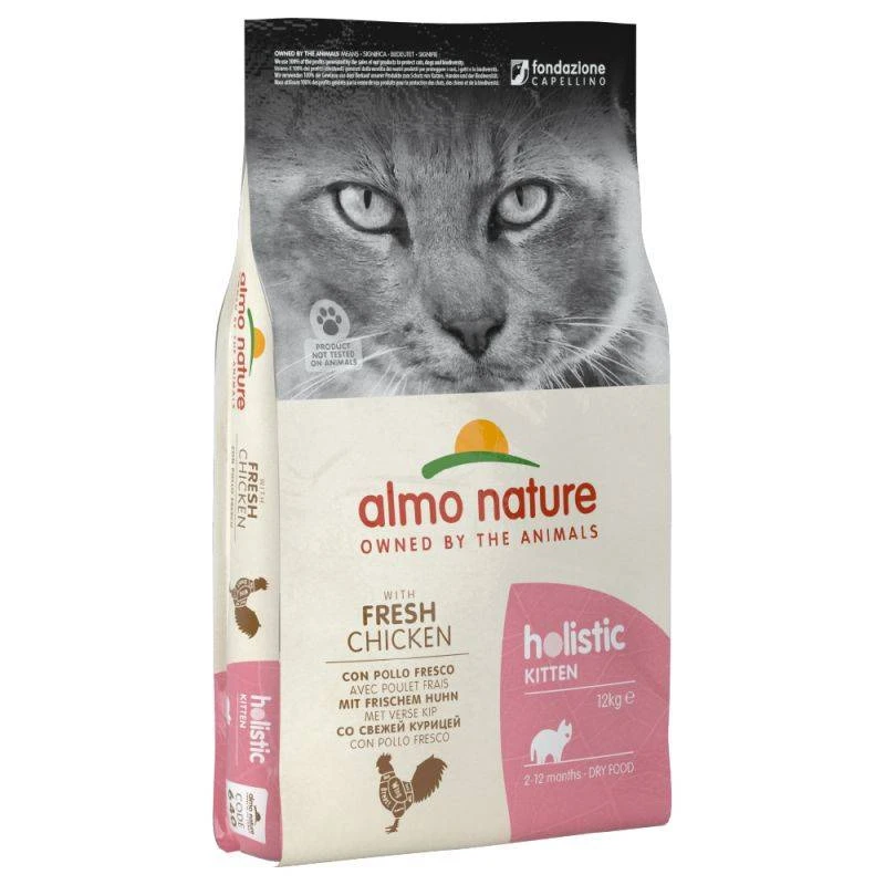 ALMO NATURE Holistique Chaton Au Poulet 12 Kg+Surprise Gratuite Pour Chat 3 ALMO NATURE Holistique Chaton Au Poulet 12 Kg+Surprise Gratuite Pour Chat