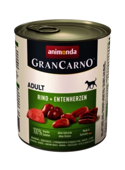 ANIMONDA GranCarno Adulte Chien Coeur De Boeuf Et Canard 800g X6 5 ANIMONDA GranCarno Adulte Chien Coeur De Boeuf Et Canard 800g X6 -ROYAL CANIN Soldes Magasin fre pl ANIMONDA GranCarno Adulte Chien Coeur de Boeuf et Canard 800g 15650 1