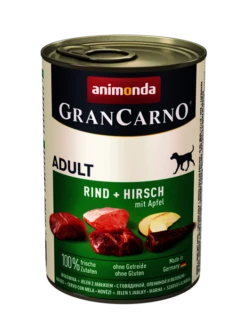 ANIMONDA GranCarno Adulte Chien Bœuf, Pomme 800g X6 -ROYAL CANIN Soldes Magasin fre pl ANIMONDA GranCarno Adulte Chien boeuf pomme 800g 16235 1