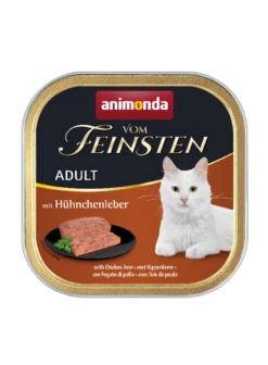 ANIMONDA Vom Feinsten Classic Chat Avec Foie De Poulet 100g X12
