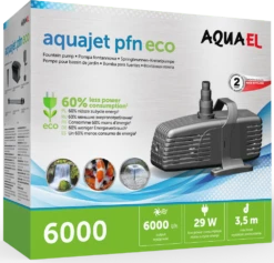 AQUAEL Pompe Pour Fontaine Pfn Eco 6000