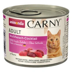 Animonda Cat Carny Adulte Cocktail De Viandes 400g X12