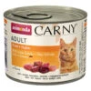Animonda Cat Carny Adulte Boeuf, Poulet 400g X12