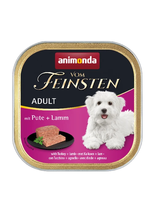 Animonda Dog Vom Feinsten Adulte Dinde & Agneau 150g X12 4 Animonda Dog Vom Feinsten Adulte Dinde & Agneau 150g X12 – Image 2