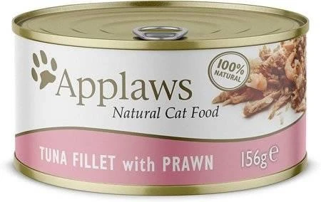Applaws Cat Thon Avec Crevettes 156g Boîte X12 3 Applaws Cat Thon Avec Crevettes 156g Boîte X12