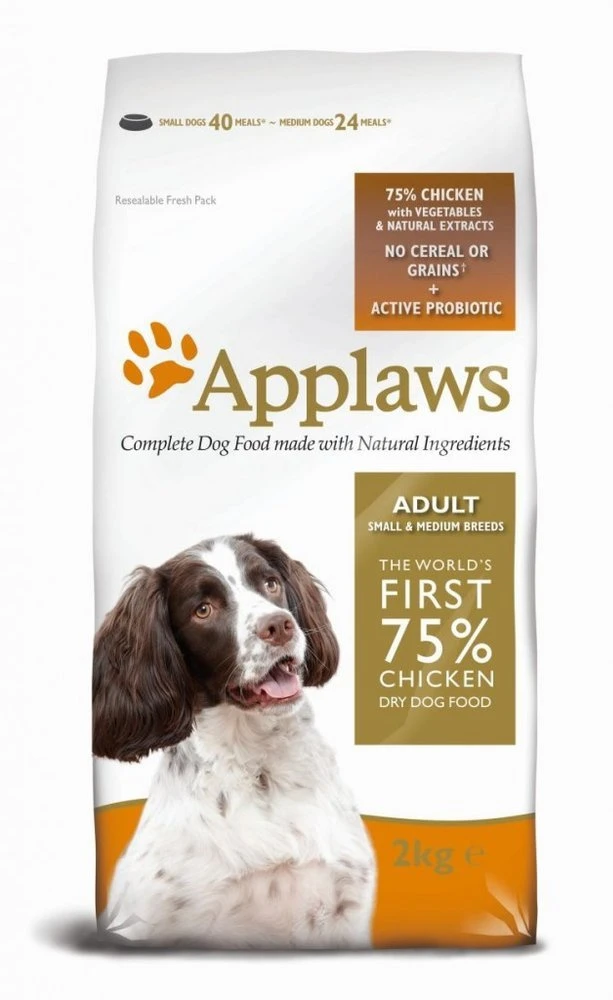 Applaws Chien Adulte Petit&Moyen Poulet 7,5kg 3 Applaws Chien Adulte Petit&Moyen Poulet 7,5kg