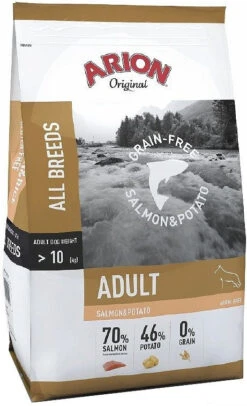 Arion Original Grain-Free Adult Saumon & Pomme De Terre 12kg X 2 - Moins5 % -ROYAL CANIN Soldes Magasin fre pl Arion Original Grain Free Adult Saumon Pomme de terre 12kg 11888 1