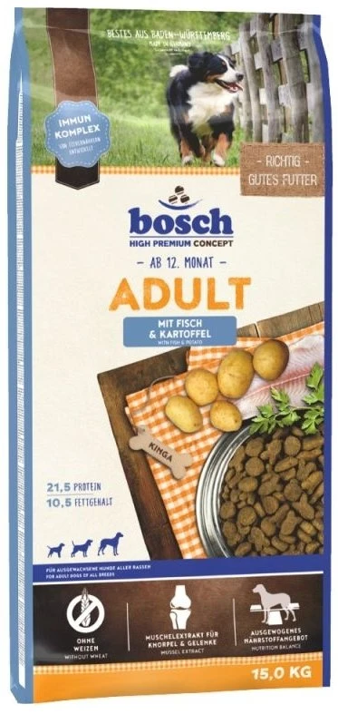 BOSCH Adult Fish & Potato 15kg 3 BOSCH Adult Fish & Potato 15kg