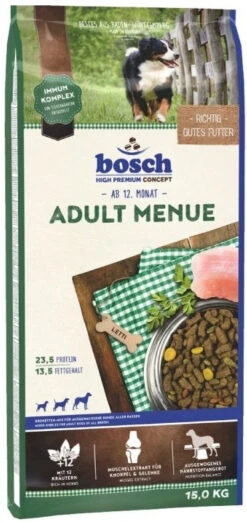 BOSCH Adult Menue Volaille 15kg+Surprise Gratuite Pour Votre Chien -ROYAL CANIN Soldes Magasin fre pl BOSCH Adult Menue Volaille 15 kg 8791 1