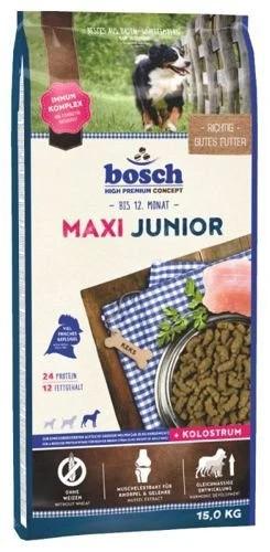 BOSCH Maxi Junior 15kg+Surprise Gratuite Pour Chien