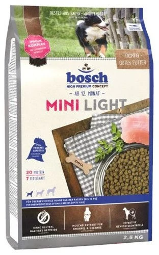 BOSCH Mini Light 2,5kg+Surprise Gratuite Pour Chien 3 BOSCH Mini Light 2,5kg+Surprise Gratuite Pour Chien