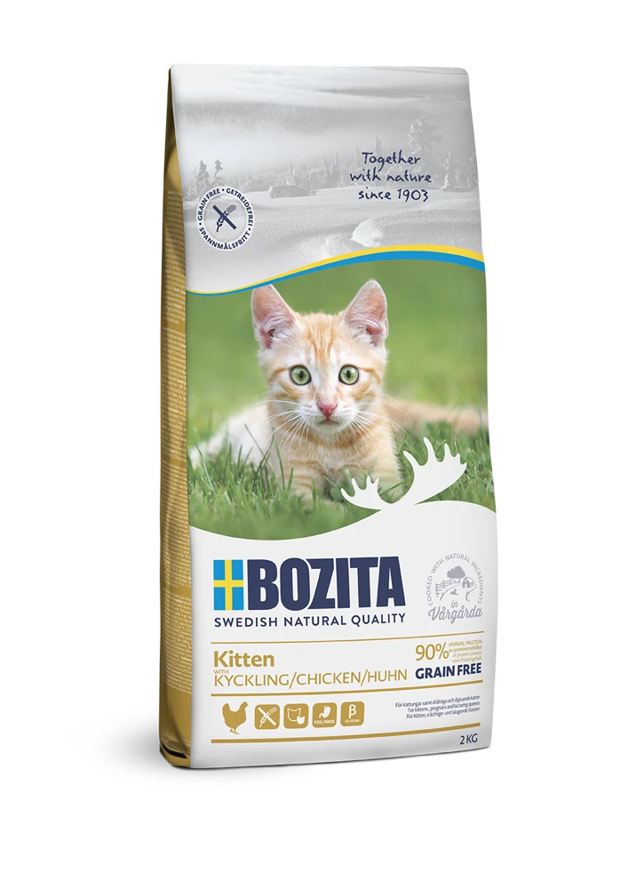 BOZITA Chaton Avec Du Poulet 2kg 3 BOZITA Chaton Avec Du Poulet 2kg