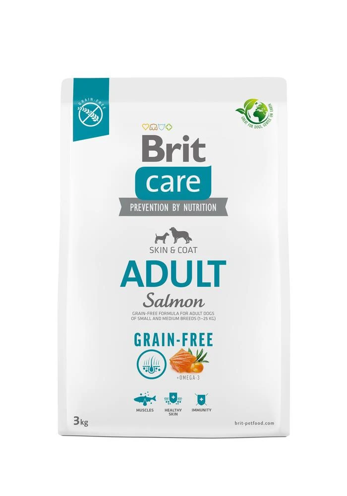 BRIT CARE Grain-free Adult Salmon 3kg 4 BRIT CARE Grain-free Adult Salmon 3kg – Image 2