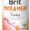 BRIT PATE & MEAT TURKEY 800g X10 -ROYAL CANIN Soldes Magasin fre pl BRIT PATE MEAT TURKEY 800g x10 30759 1