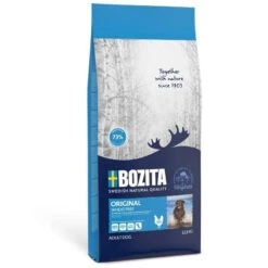 Bozita Original Sans Blé - Pour Chiens Adultes De Toutes Tailles Et Races Ayant Une Activité Normale 12,5 Kg
