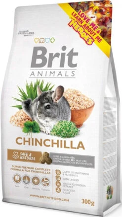 Brit Animals Chinchilla Complete 300g X2