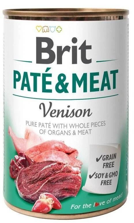 Brit Pate & Meat Gibier 400g X10 3 Brit Pate & Meat Gibier 400g X10