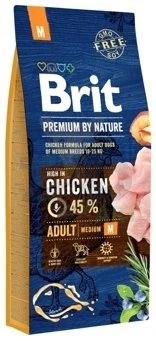 Brit Premium By Nature Adult M Avec Du Poulet 15kg 3 Brit Premium By Nature Adult M Avec Du Poulet 15kg