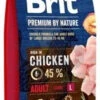 Brit Premium By Nature Adult Au PouletL 15kg X2 -ROYAL CANIN Soldes Magasin fre pl Brit Premium By Nature Adult au poulet L 15kg x2 30166 1
