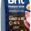 Brit Premium By Nature Light Avec Dinde Et Avoine 15kg -ROYAL CANIN Soldes Magasin fre pl Brit Premium By Nature Light avec dinde et avoine 15kg 9722 1