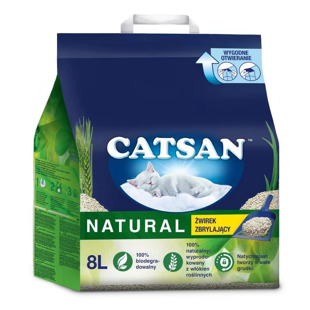 CATSAN Natural 8l 3 CATSAN Natural 8l