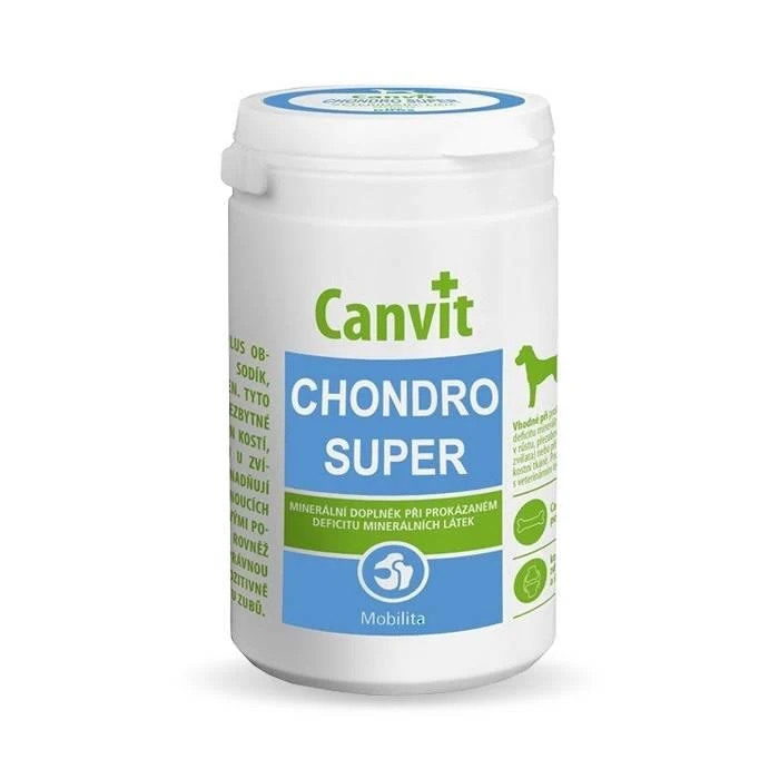 Canvit Chondro Super Préparation Pour Articulations En Comprimés Pour Chiens 230g 3 Canvit Chondro Super Préparation Pour Articulations En Comprimés Pour Chiens 230g