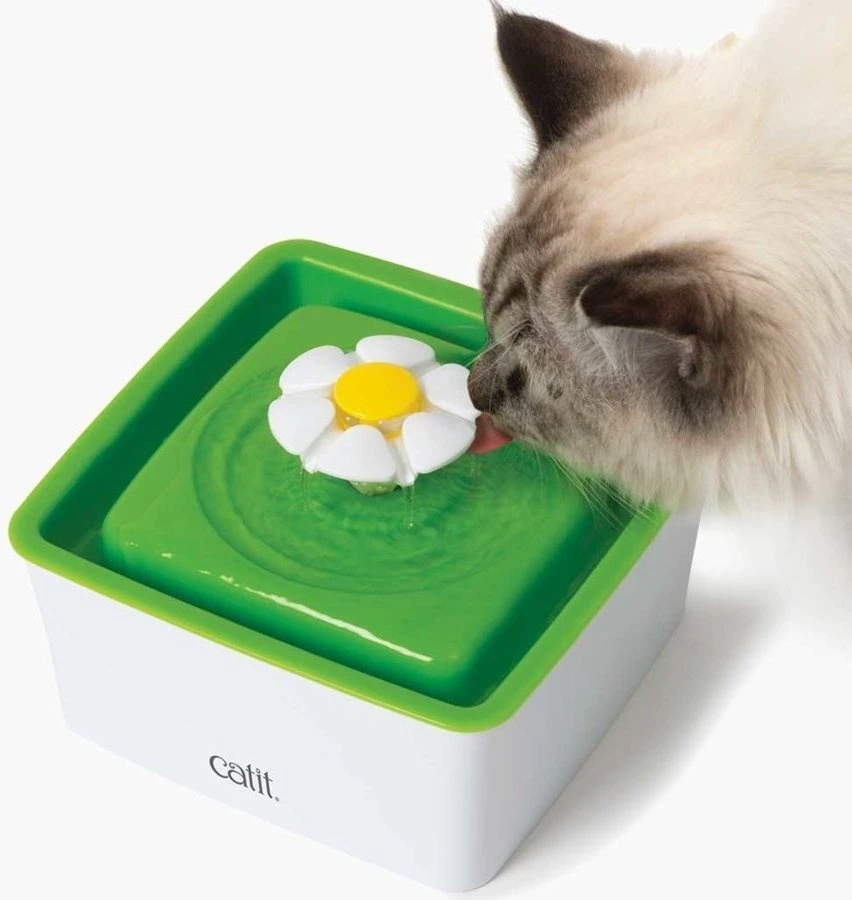 Catit Mini Abreuvoir Avec Fleur Mini 1,5l 3 Catit Mini Abreuvoir Avec Fleur Mini 1,5l