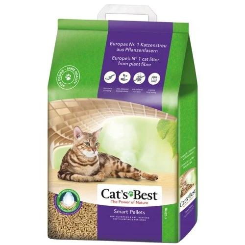 Cat's Best - Litière Végétale Smart Pellets Pour Chat - 20L / 10kg 3 Cat's Best - Litière Végétale Smart Pellets Pour Chat - 20L / 10kg