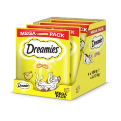 DREAMIES Friandises Au Fromage Pour Chats 4x180g