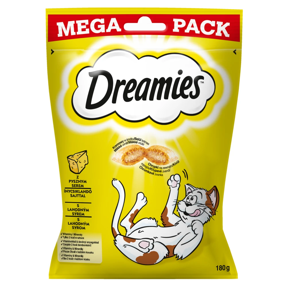 DREAMIES Friandises Au Fromage Pour Chats 4x180g 6 DREAMIES Friandises Au Fromage Pour Chats 4x180g – Image 4