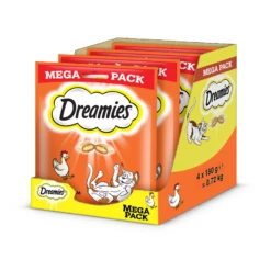 DREAMIES Friandises Au Poulet Pour Chats 4x180g