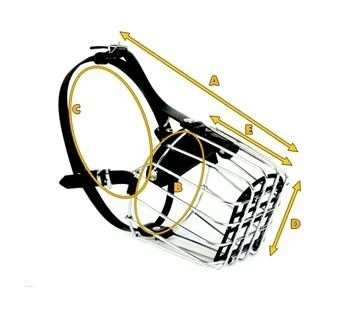 Dingo Muselière Métallique Pour Chien Dingo Taille 3 4 Dingo Muselière Métallique Pour Chien Dingo Taille 3 – Image 2