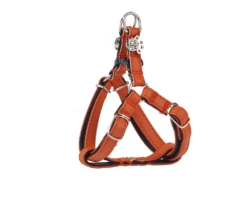Dingo New York Step-In Harnais Pour Yorkie Et Petit Chien Orange