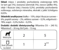 Dolina Noteci PREMIUM Pour Chiens De Petites Races Avec Pommes De Terre D'oie Et Pommes 100 G X12 -ROYAL CANIN Soldes Magasin fre pl Dolina Noteci PREMIUM pour chiens de petites races avec pommes de terre doie et pommes 100 g x12 30643 2