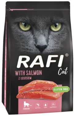 Dolina Noteci Rafi Cat Croquettes Pour Chats Stérilisés Au Saumon 7kg