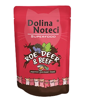 Dolina Noteci Superfood Cerf Et Bœuf 85g X12 4 Dolina Noteci Superfood Cerf Et Bœuf 85g X12 – Image 2