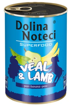 Dolina Noteci Superfood Veau Et Agneau 400g X6 5 Dolina Noteci Superfood Veau Et Agneau 400g X6 -ROYAL CANIN Soldes Magasin fre pl Dolina Noteci Superfood Veau et agneau 400g 11476 1