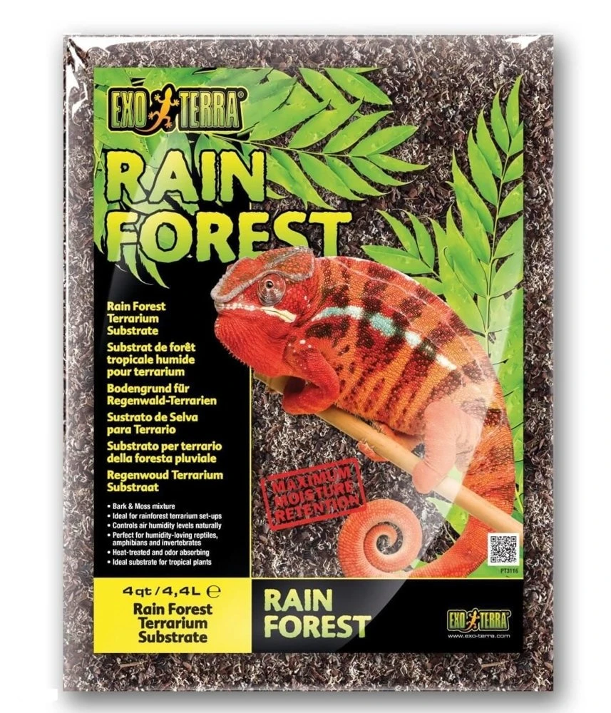 EXOTERRA Substrat Pour Terrarium Rain Forest 26.4l 3 EXOTERRA Substrat Pour Terrarium Rain Forest 26.4l