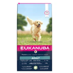 Meilleures ventes 3 Eukanuba Adult Large Breed Agneau & Riz 12kg+ Surprise Gratuite Pour Votre Chien