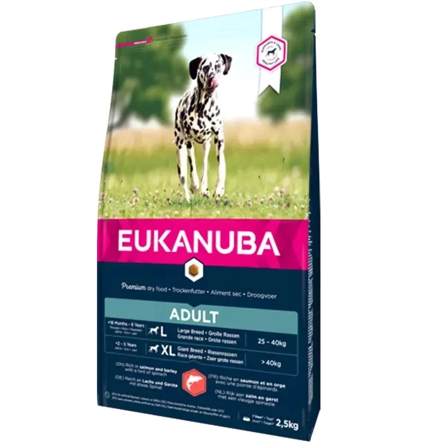 Eukanuba Adult Large Saumon Et Orge 12kg 3 Eukanuba Adult Large Saumon Et Orge 12kg