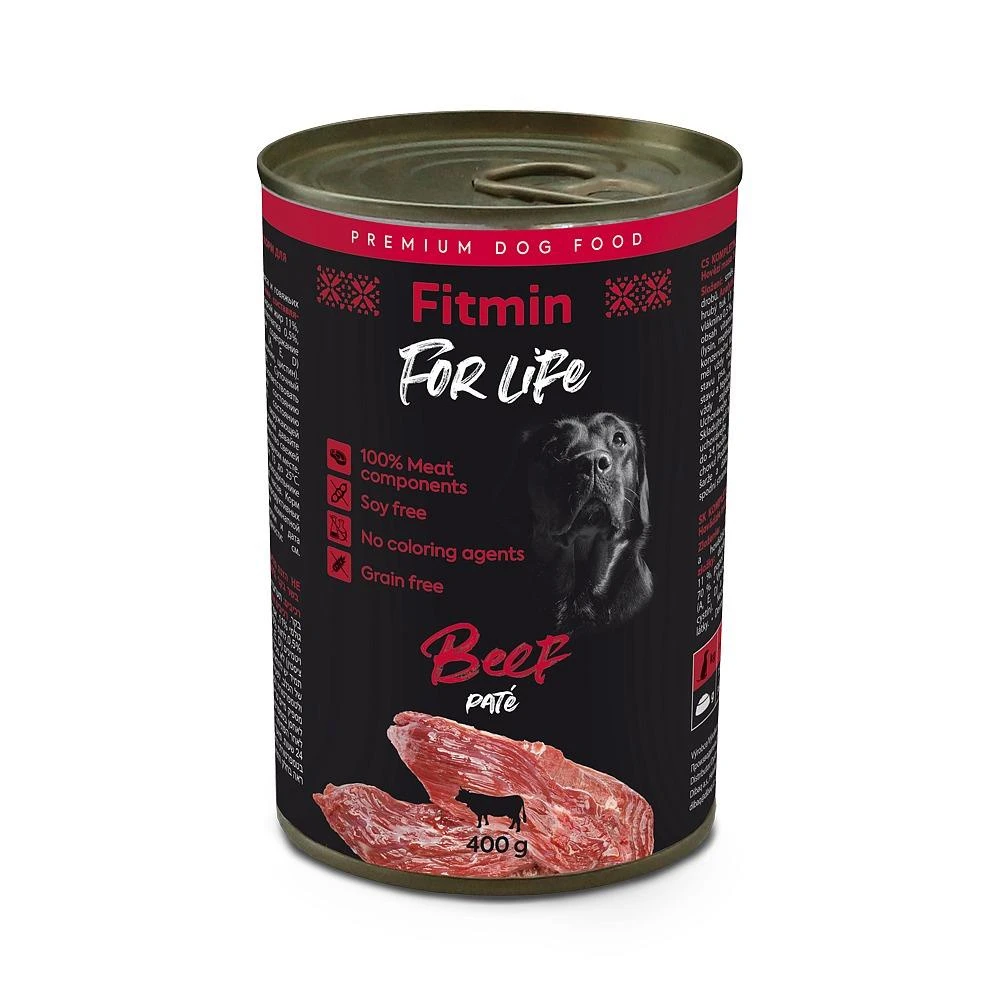 FITMIN For Life Boeuf 400g X 12 3 FITMIN For Life Boeuf 400g X 12