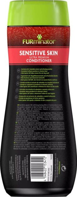 FURMINATOR Sensitive Skin Ultra Premium Conditioner 473 Ml -ROYAL CANIN Soldes Magasin fre pl FURMINATOR Sensitive Skin Ultra Premium Conditioner 473 ml 28356 2