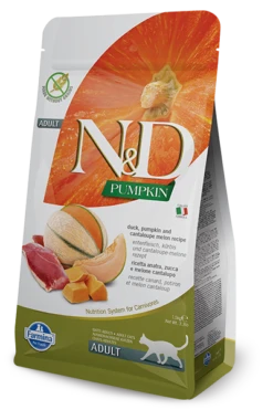 Farmina N&D Pumpkin Feline Adult Duck Pumpkin&Cantaloupe Melon Recipe 1,5kg