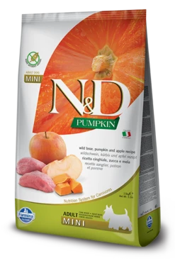 Farmina N&D Pumpkin Grain Free Canine Adult Mini Boar&Apple 800g
